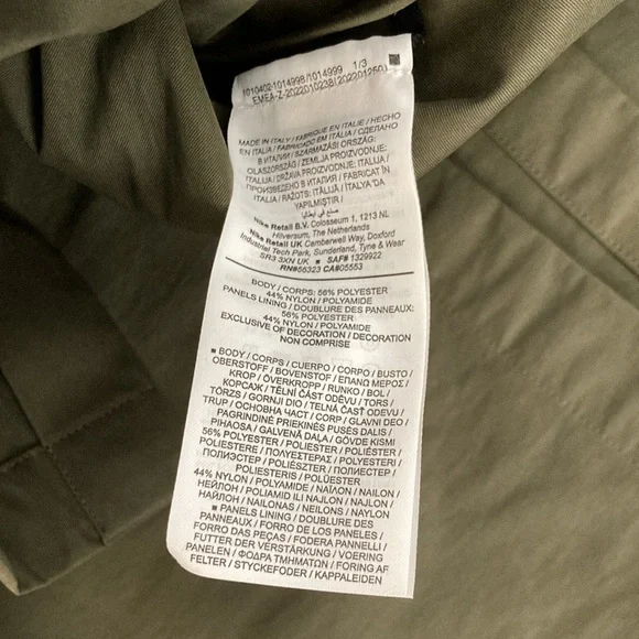 Nike Men's ESC Woven Shirt in Green, Size XXL